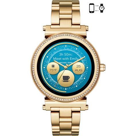 michael kors access watch connect to iphone|Michael Kors access watch price.